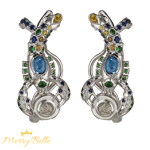 Boucles d'oreilles "Cancer" pour fille