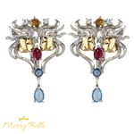 Boucles d'oreilles "Gemini" pour fille